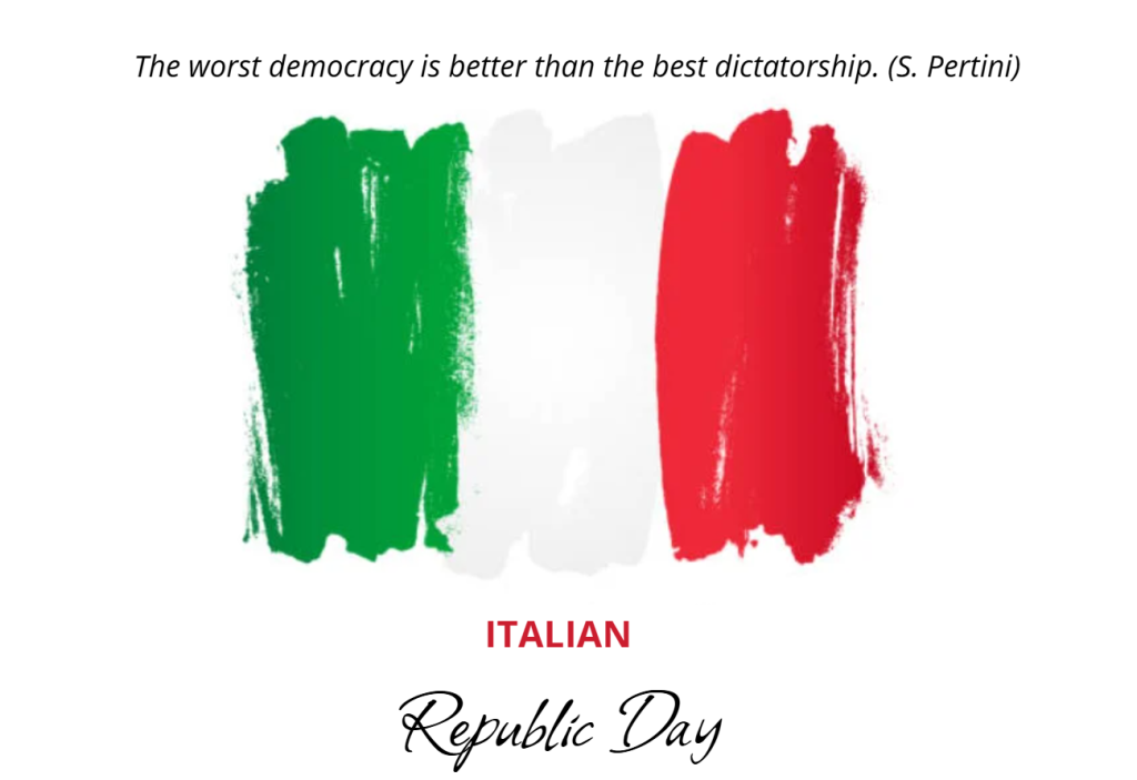 Italian Republic Day: Offices Closed on June 1st and 2nd 1 4