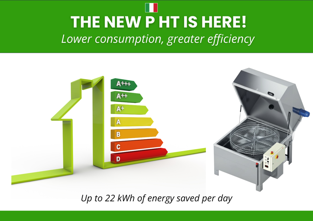 Are your energy bills rising? Cut costs without compromising on quality with the new P HT! 1 NEW P HT